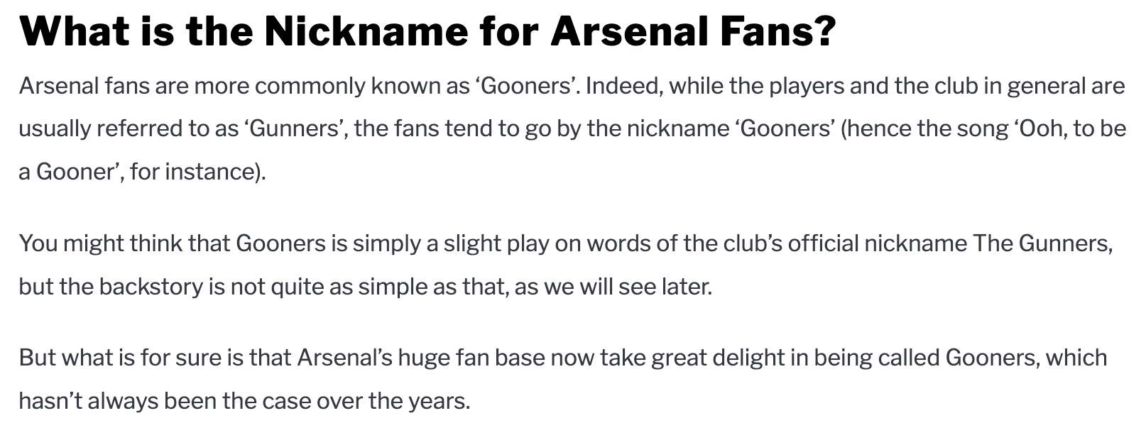 gooner