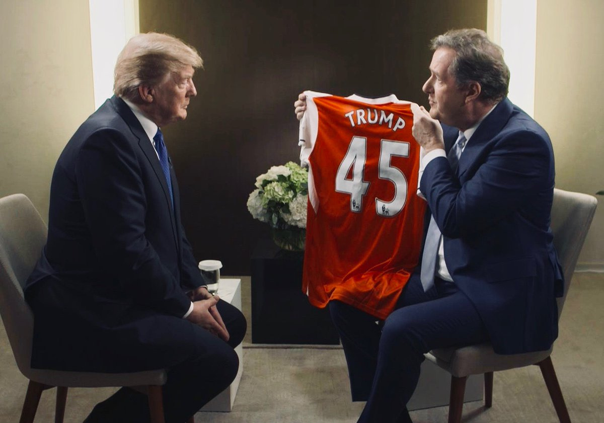 Пирс Морган и Трамп